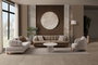 Atelier Del Sofa Gloria - Sofá de 3 plazas Latte